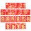 72 Pcs Chinese New Year Red Envelopes Dragon Design 1