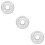 3Pcs Ceiling Medallion Cover Plate For Canopy Light 11