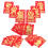 72 Pcs Chinese New Year Red Envelopes Dragon Design 2
