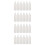 24 Pcs 500ml White Tip Plastic Precision Applicator Bottles 8