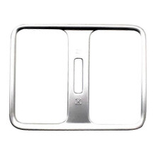 For Honda Vezel HRV 2021 2022 Matte Silver Rear Seat Air Vent Cover