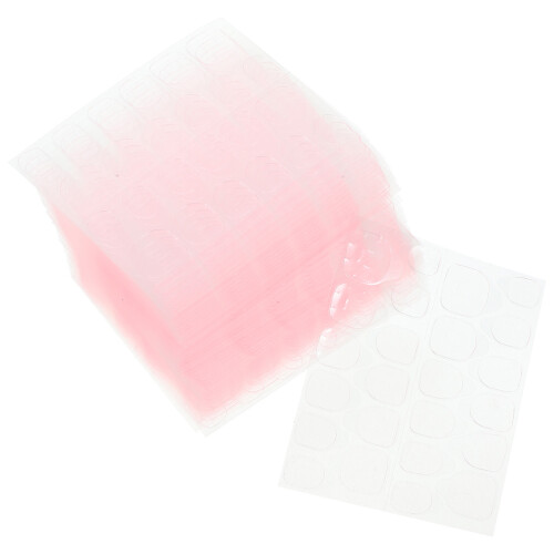200 Sheets Adhesive Nail Stickers Double Side Press On Nail Glue Tabs 2