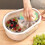 Vegetable Washer Spinner Self Draining System Green Kitchen Scrubber Bowl Washing Machine Efficient Salad Spinner 4