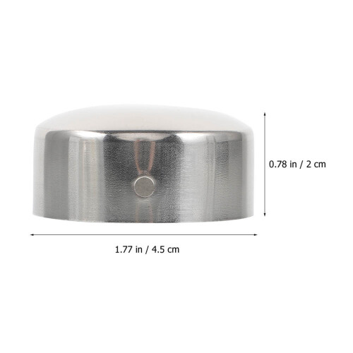 4 Pcs Handrail End Caps Decorative Tube Plugs Protector Accessories 2