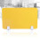 3 Pcs Yellow Acrylic Desktop Partition Screen For Office School Use 11