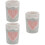 3Pcs Ceramic Toothpick Container Light Grey Decor 7