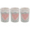 3Pcs Ceramic Toothpick Container Light Grey Decor 4