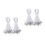 400Pièces Élastique Barbelé Pour Masques DIY 8