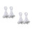 400Pièces Élastique Barbelé Pour Masques DIY 4