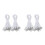 400Pièces Élastique Barbelé Pour Masques DIY 9