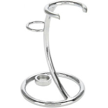 Shaving brush holder, stainless steel holder for men's shaving brush