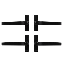 8 Pcs Aluminum Alloy Window Handles Pulls Modern Set