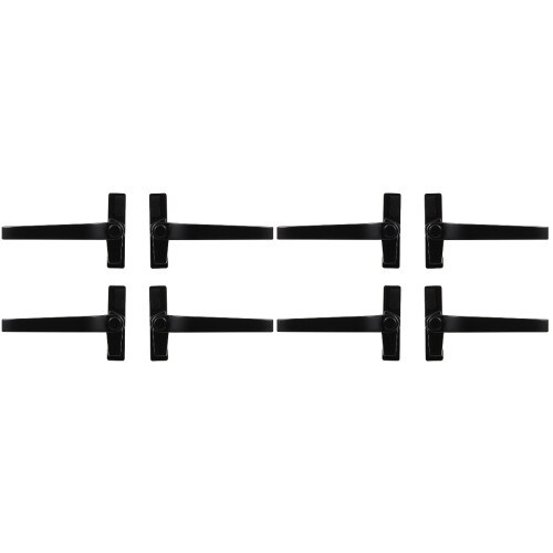 8 Pcs Aluminum Alloy Window Handles Pulls Modern Set 1
