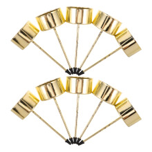 20 Pcs Taper Candlestick Holders With Spike For Tea Light Candles