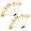 20 Pcs Taper Candlestick Holders With Spike For Tea Light Candles 2