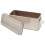 2Pièces Boîtes Rectangulaires Multipurpose Pour Rangement 3