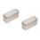 2Pièces Boîtes Rectangulaires Multipurpose Pour Rangement 10