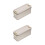 2Pièces Boîtes Rectangulaires Multipurpose Pour Rangement 7
