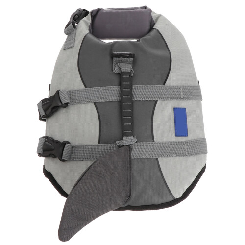 3Pcs Shark Shaped Preserver Durable Buoyancy Size S Grey