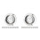 20Pièces Cendrier Table Portable Argent Usage Extérieur 8