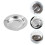 20Pièces Cendrier Table Portable Argent Usage Extérieur 11