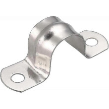 30pcs 20mm U Tube 304 Stainless Steel Hose Clamp U-shaped Clamp