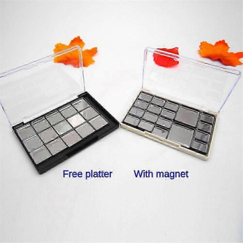 (a05) Cosmetics Tool Empty Magnetic Eyeshadow Palette Dispensing Vacia Box D 2
