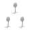 3Pcs Stainless Steel Shooting Target For Practice Speed And Accuracy 9