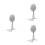 3Pcs Stainless Steel Shooting Target For Practice Speed And Accuracy 8
