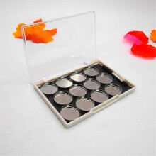 (a03) Cosmetics Tool Empty Magnetic Eyeshadow Palette Dispensing Vacia Box D