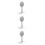 3Pcs Stainless Steel Shooting Target For Practice Speed And Accuracy 10