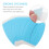 46Sheets Sky-Blue Double Sided Tape for Hair Extension Durable Hold 9