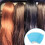 46Sheets Sky-Blue Double Sided Tape for Hair Extension Durable Hold 5
