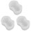 3 Pcs  Diy Baking Mold 3d Mousse Cookie Cake Mold For Party (White) 2
