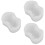 3 Pcs  Diy Baking Mold 3d Mousse Cookie Cake Mold For Party (White) 6