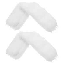 4Paren Witte Slipperriem Decoraties En Afneembaar