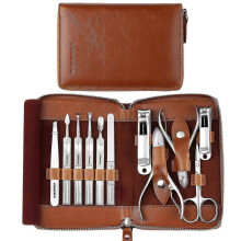 Manicure Set, Professional Manicure Kit Nail Clippers Set 11 In 1 Stainless Steel-777