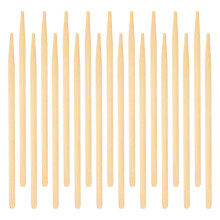120 Pcs Bamboo Scratch Paper Art Pen Sharp Tip Sticks Drawing Tools