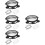 12 Pcs Watch Case Rhinestone Protector For Watch 4/5 9