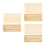 120 Pcs Bamboo Scratch Paper Art Pen Sharp Tip Sticks Drawing Tools 10