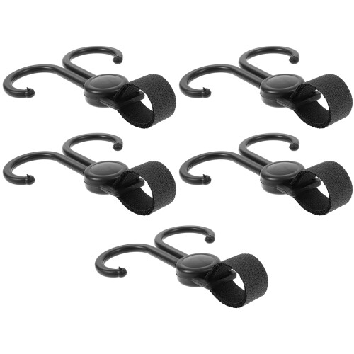 20 Pcs Portable Stroller Double Hooks For Shopping Cart Hanging