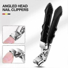 Nail clippers for seniors, thick nails, large, angled head, ergonomic