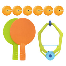 One Set Hanging Table Tennis Trainer For Indoor Use With Paddle Ball