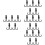 20 Pcs Portable Stroller Double Hooks For Shopping Cart Hanging 8