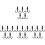 20 Pcs Portable Stroller Double Hooks For Shopping Cart Hanging 4