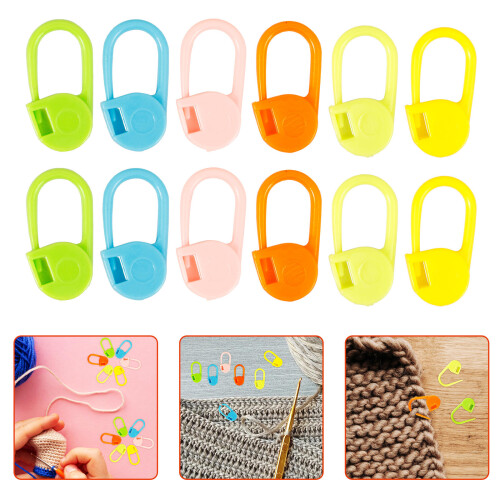 300 Pcs Stitch Markers Clips Decorative Modeling Portable