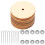 Bear Joint Accessories 100 Sets Diy Rotatable Wooden Joints 30Mm 1