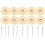 Bear Joint Accessories 100 Sets Diy Rotatable Wooden Joints 30Mm 2