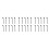 30 Pcs Coffee Machine Cleaning Brush Nylon Espresso Group Head Tool 7