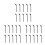 30 Pcs Coffee Machine Cleaning Brush Nylon Espresso Group Head Tool 5